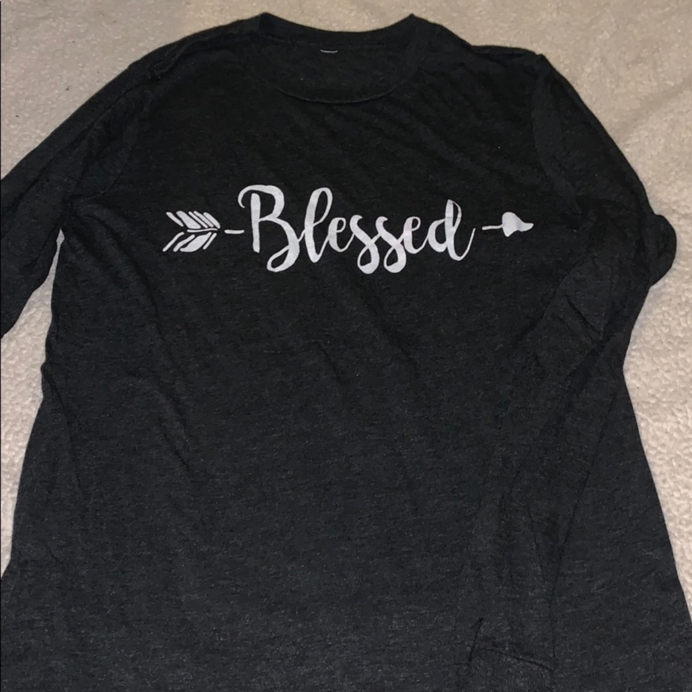 Very soft “blessed” tee